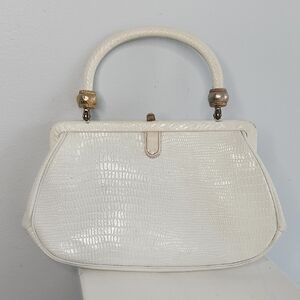 Meyers White Embossed Small Purse